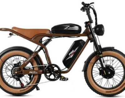 7-M20 Electric Bicycle BROWN