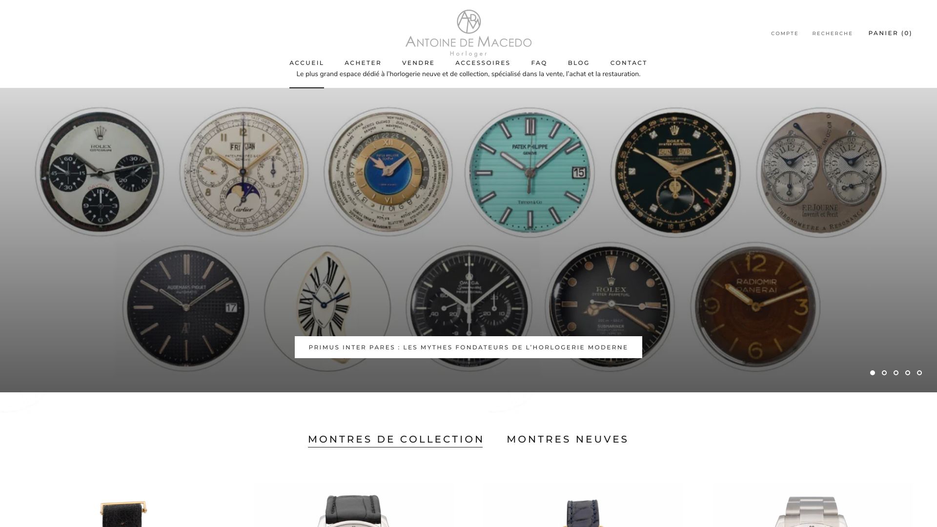 Antoine de Macedo Watchmaker