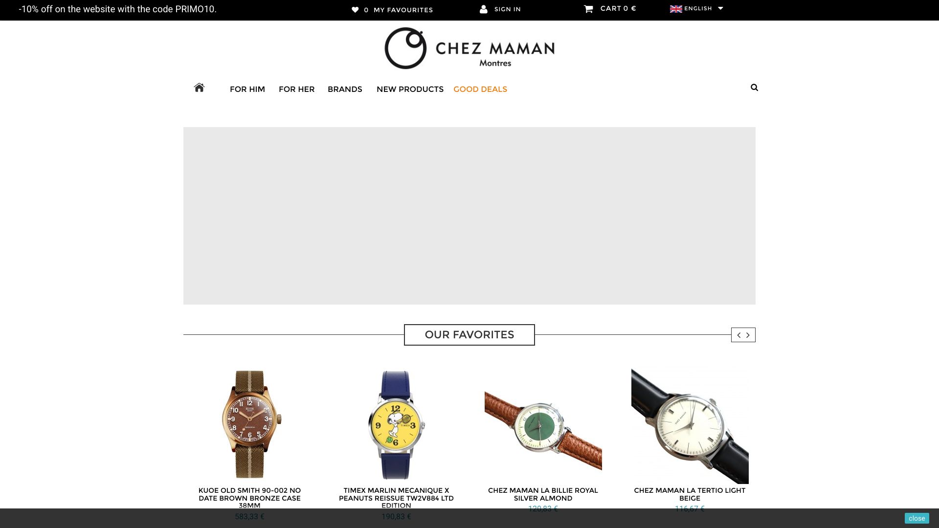 Chez Maman montres