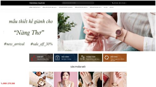 Thuong Watch – Đồng Hồ Chính Hãng Nam Nữ Đẹp Giá Rẻ